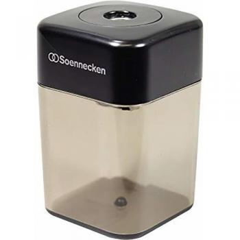 Soennecken Spitzdose 3399 Metallspitzer schwarz/transparent