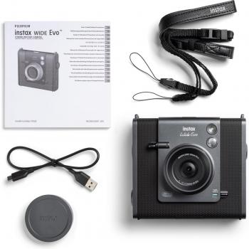 Wide Format Instax Evo Black Print Camera