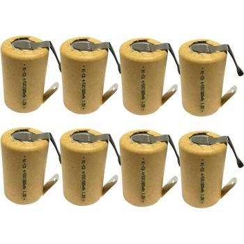 Batería Recargable Ni‑Cd SC Subc 4/5SC 1,2 V 1500 mAh – Ideal para Taladros