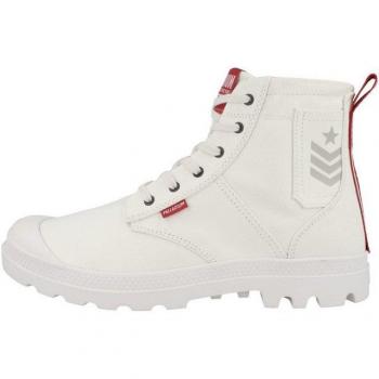 Palladium Pampa Hi Army – Variante Blanche – Taille 37 – Confort et Style