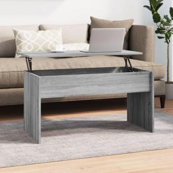VidaXL Gray Engineered Wood Coffee Table 40.2x19.9x20.7 Sonoma