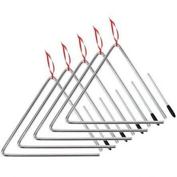 XDrum triangle 25 cm avec maillet inclus