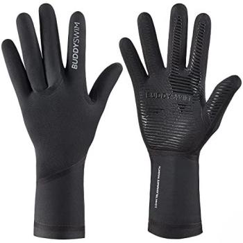 Buddyswim ThermalGuard Trilaminated Gloves – 2.5 mm, Black L Unisex