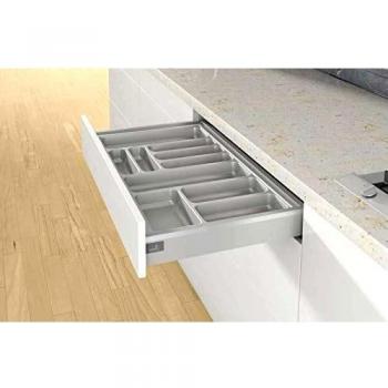 Hettich OrgaTray 440, Besteckschublade, Silber