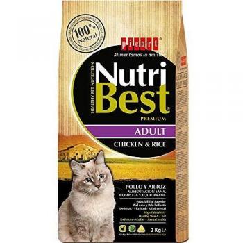 NutriBest Gato Adulto Pollo y Arroz 2000 g