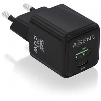 Chargeur compact Aisens 20W USB-C et USB-A
