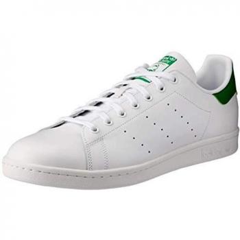 Adidas Stan Smith Sneakers, White/Green, 12.5 UK