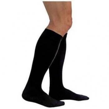 Medilast S‑Größe Baumwollsocken mit silbernem Faden