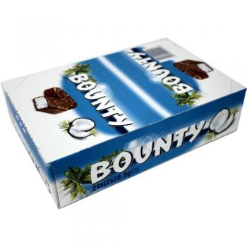 Bounty Chocolate Twin Bar 57g (Pack Of 6)