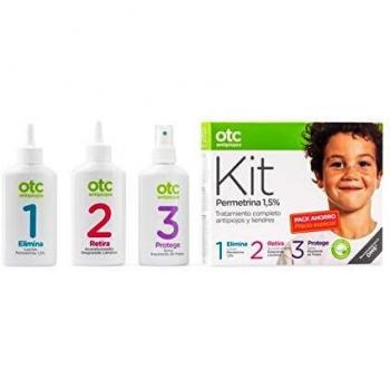 Läusebekämpfung Kit 1 2 3 mit 1.5 % Permethrin