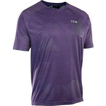Maglia da ciclismo ION Traze 2.0 Viola Maniche Corte XL