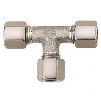 GOK T-Verschraubung 10mm mit Schneidring, Baureihe L