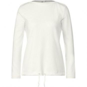Blanc Cassé T‑shirt Long de Cecil Femme – XL