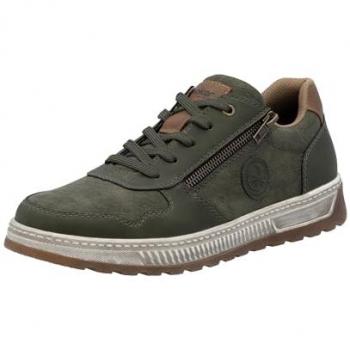 Rieker Sneakers Talon Plat Kaki