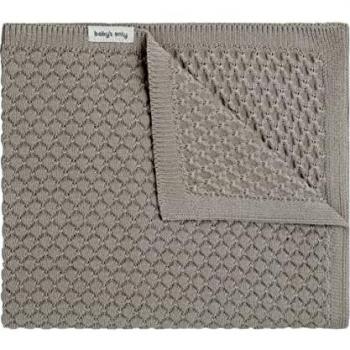 Babydecke Urban Taupe 70 x 95 cm von Baby’s Only