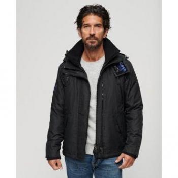 Superdry Men's L Waterproof Hooded Jacket