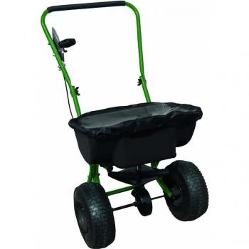 27kg Broadcast Salt Spreader with Waterproof Canopy