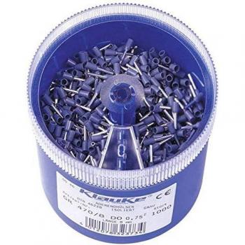 Cosses à sertir Klauke 0.75 mm² bleu GR4708DO 1000 parties
