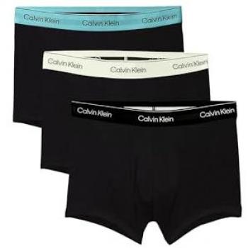 3PACK Herren Klassische Boxershorts Calvin Klein schwarz (NB4392-VRB) XL