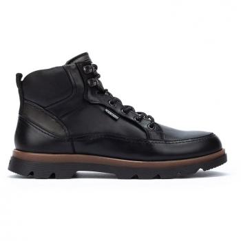 Pikolinos Herren Leder-Ankle Boots mit Schnürung und Reißverschluss VIGO M3M