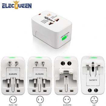 Multi-Function Worldwide Power Adapter with US EU UK AUS Ports