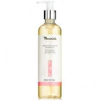 Shower Gel Nourish London Géranium & Jasmine, 300 ml