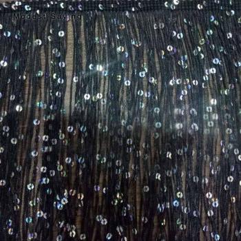 5 Yards of Royal Blue Fringe Trim for Sewing