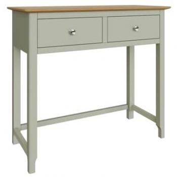 Sage Green 2-Drawer Dressing Table – FWSTYLE Solid Oak