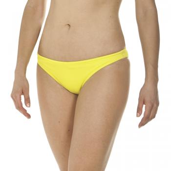 Arena Real Braguitas de Bikini de Entrenamiento, Mujer, Verde/Amarillo, Talla L