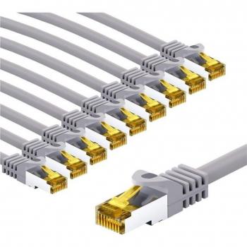 Lot de 5 Câbles RJ45 Cat 6a 5m