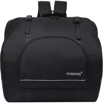 Rucksack für 60-120 Bass Akkordeon, gepolstert, Schwarz