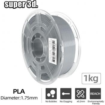 Filamento PLA 3D 1KG, carrete 1,75mm, material de impresión de alta pureza