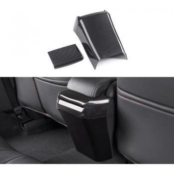 Honda Civic 10th Armrest Box Carbon Fiber Trim Cover