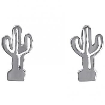 Silver Sand Dune Cactus Studs