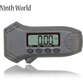 Backlit LCD Tire Pressure Gauge with Tread Depth Measurement