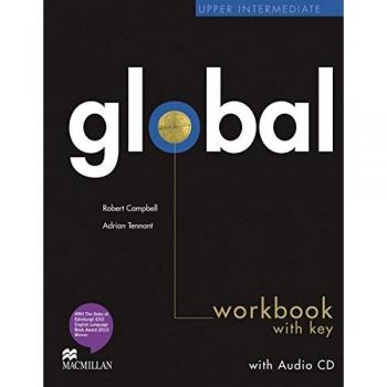 Lindsay Clandfield Global: Upper Intermediate / Workbook With Audio-Cd And Key