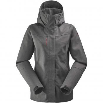 Damen-Lafuma Wanderjacke LD Track – Graues Schwarz, M, mit Reißverschluss