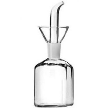 Aceitera cristal cuadrada 0,125 l