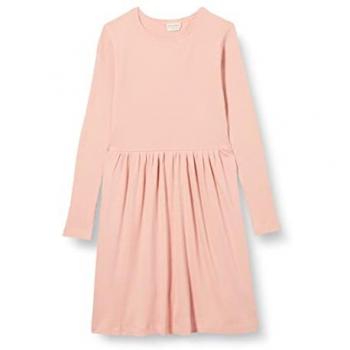 Jerseykleid „Misty Rose“ – Mädchen, Regular Fit, 98 cm, unifarben, Basic