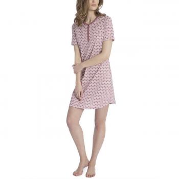 Calida Damen Einteiliger Schlafanzug Enya, Rot (Deco Rose 186), X-Large