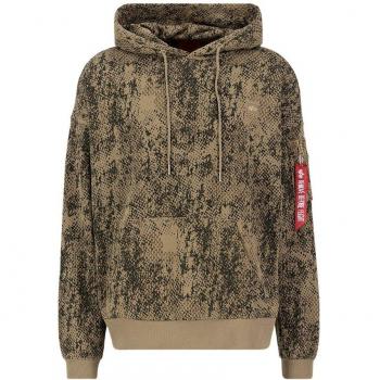 Alpha Industries Herren Relaxed Fit Camouflage Hoody