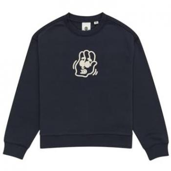 Element Say Hi Crew Sweater blau Nächte L