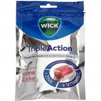 Wick TripleAction ohne Zucker 72g