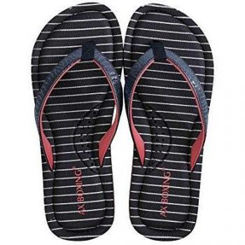 AX BOXING Infradito Donna Strisce di Moda Ciabatte Estivi Sandali Morbido Piscina Spiaggia Interno ed Esterno Taglio 37
