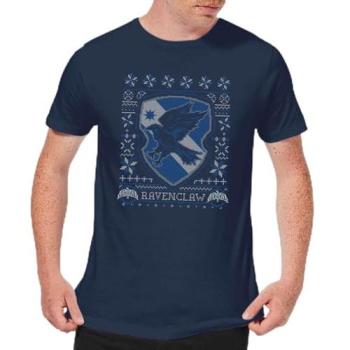 Naval Ravenclaw Christmas T-Shirt – Large