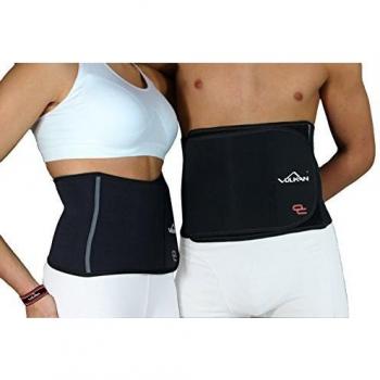 Vulkan Open Cells P Lumbosacral Brace – Black/Grey, One Size, Unisex