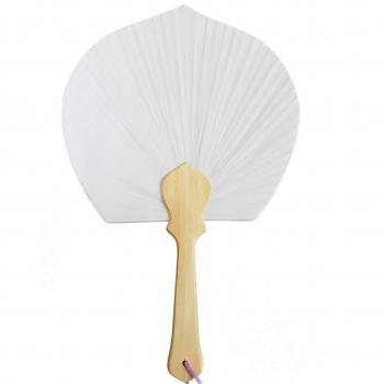 Set 6 Ventagli Pizzo Bianco per Ricevimento Matrimonio