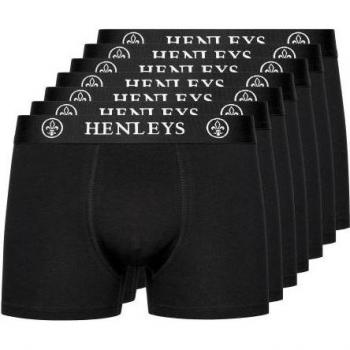 Henley Boxer Pack 7 XL Noir McBlacken Mens