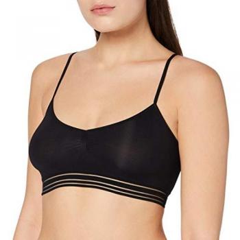Brassière sans armatures en noir