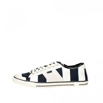 Calzature D.A.T.E. TENDER LOW Big Stripe in Tela Uomo